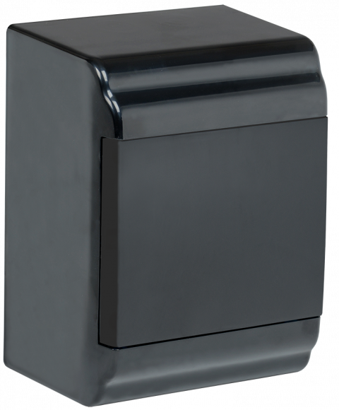 IEK PRIME Корпус пластиковый ЩРН-П-4 модуля навесной черный IP41 IEK, MKP13-N-01-04-41-K02