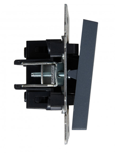 IEK BRITE Выключатель жалюзи 10А ВС10-1-5-БрМ маренго , BR-V15-0-10-K35