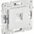 SKANDY Розетка компьютерная RJ45 кат.5E SK-K01W арктический белый IEK, SK-K10-1-K01