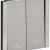 FORTE&amp;PIANO Выключатель жалюзи 10А FP711M металл никель IEK, FP-V15-0-10-1-M-K50