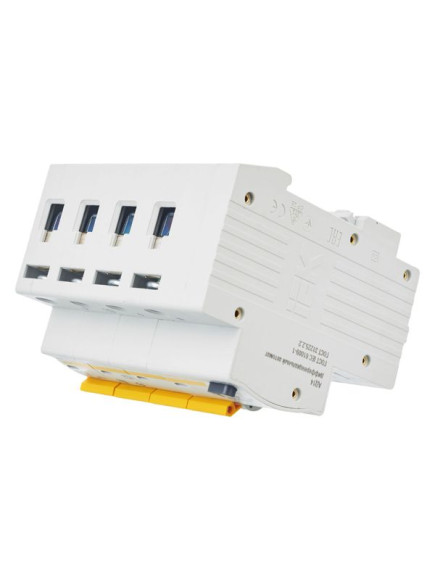 IEK KARAT Дифференциальный автомат АД14 4P 50А 30мА тип AC IEK, MAD10-4-050-C-030