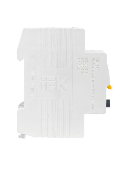 IEK Выключатель дифференциальный (УЗО) ВД1-63 4Р 40А 30мА IEK, MDV10-4-040-030