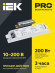 IEK Блок аварийного питания БАП200-3,0 для LED IEK, LLVPOD-EPK-200-3H