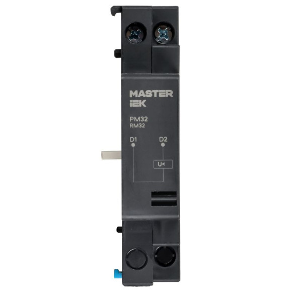 IEK Расцепитель минимального напряжения РМ32 Ue 110В MASTER IEK, DMS11D-UV110