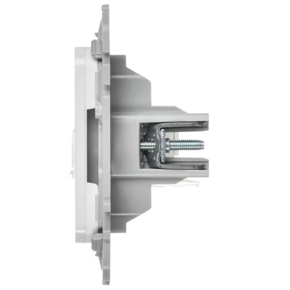 IEK FLITE Розетка 2-местная RJ45/RJ11 категория 5Е/3 UTP РКТ5е/3-2-0-ФлБ белый IEK, FI-KT22-1-K01