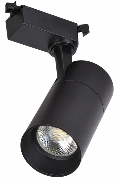IEK LIGHTING Светильник светодиодный трековый ДТО 1302 20Вт 4000К однофазный 24град черный IEK, LT-DSO0-1302-20-40-K02