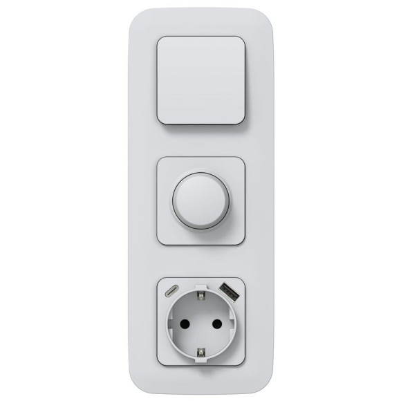 IEK FLITE Розетка 1-местная с заземлением с защитными шторками 16А с USB A+C 20Вт РСЮшс11-0-ФлЖ жемчуг IEK, FI-R14-16-U22-020-K36