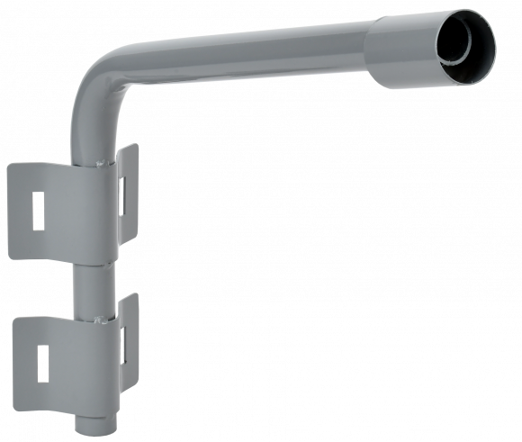 IEK LIGHTING Кронштейн КР-2 D=48мм L=500мм под монтажную ленту 2 хомута серый IEK, LT-DKU0D-CR-48-50-22-K03