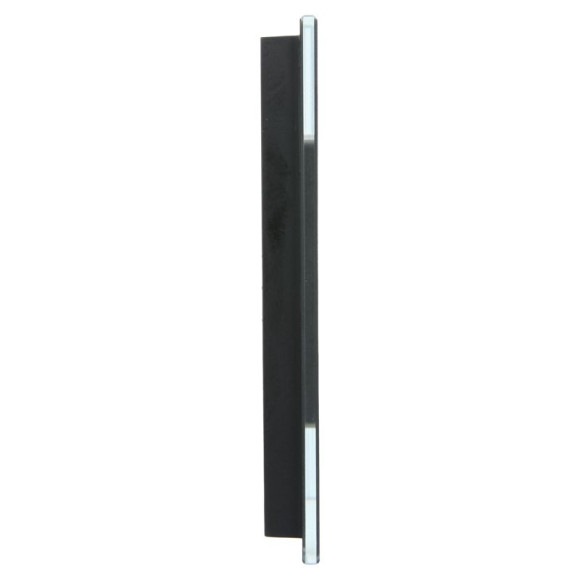 IEK SKANDY Рамка 5-местная SK-F25Bl стекло черный , SK-M52-G-K02