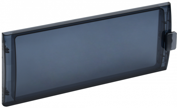 IEK TEKFOR Дверца для корпуса пластикового КМПн-18 IP65 черная прозрачная IEK, TF-KP72D-DV-18-K02