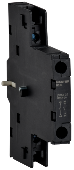 IEK Дополнительный контакт ДК64-20 MASTER IEK, DMS21D-AU20 IEK Дополнительный контакт ДК64-20 MASTER IEK, DMS21D-AU20