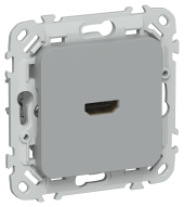 FLITE Розетка HDMI РШДМА-ФлС серый IEK, FI-H10-K03