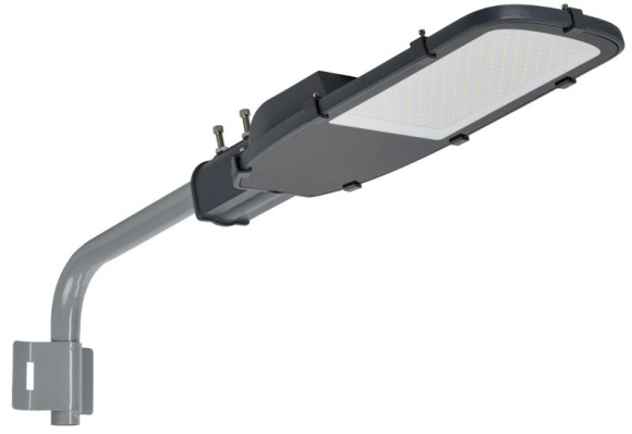 IEK LIGHTING Кронштейн КР-1 D=60мм L=350мм под монтажную ленту 1 хомут серый IEK, LT-DKU0D-CR-60-35-21-K03
