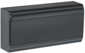 PRIME Корпус пластиковый ЩРН-П-18 модулей навесной черный IP41 IEK, MKP13-N-01-18-41-K02