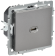 IEK BRITE Розетка USB C 65Вт высокоскоростная зарядка РЮ12-1-БрС сталь IEK, BR-U13-065-K46