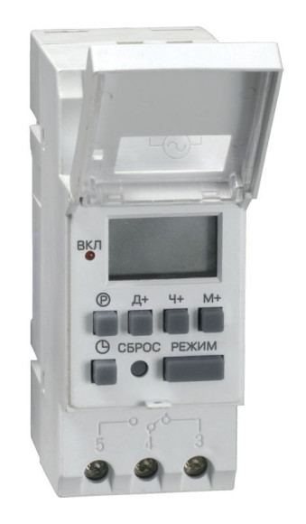 IEK Таймер ТЭ15 цифровой 16А 230В на DIN-рейку IEK, MTA10-16