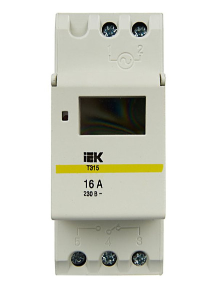 IEK Таймер ТЭ15 цифровой 16А 230В на DIN-рейку IEK, MTA10-16