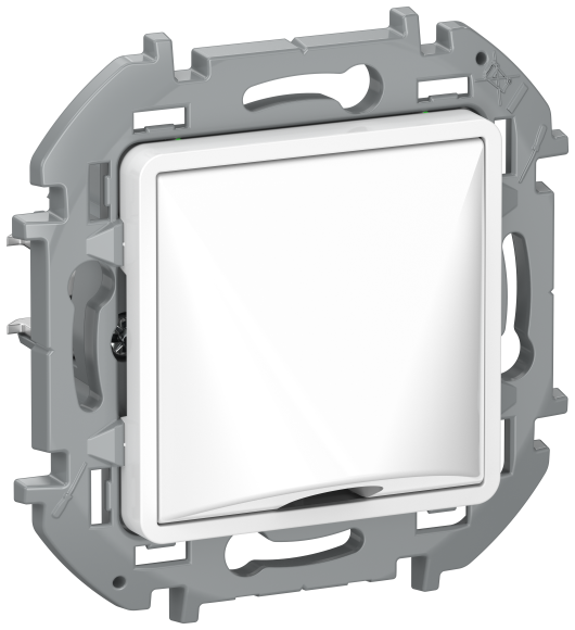 IEK IEKINSPIRIA Вывод кабеля с зажимом для кабеля 6738901 белый IEK