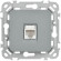 IEK FLITE Розетка компьютерная RJ45 категория 5Е UTP РК5е-1-0-ФлС серый IEK, FI-K12-1-K03