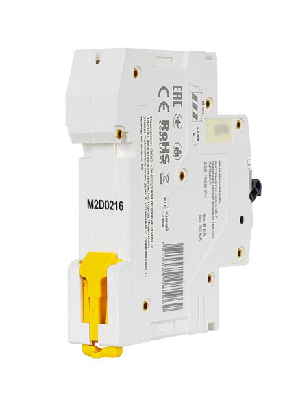 IEK ARMAT Автоматический выключатель M06N 1P D 2А IEK, AR-M06N-1-D002