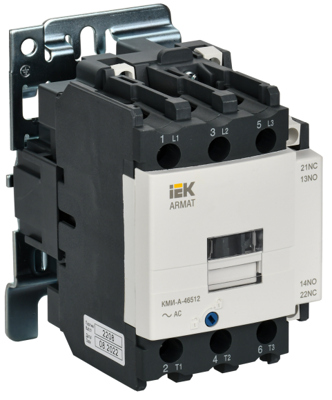 IEK ARMAT Контактор КМИ-А-46512 LC1D 65А 36В/АС3 1NO/1NC IEK, AR-ACC-41-065-036-11