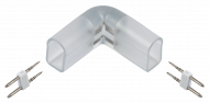 Коннектор угловой 5шт MONO 16мм (разъем-разъем) IEK, LSCON16-MONO-220-05