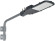 IEK LIGHTING Кронштейн КР-2 D=60мм L=500мм под монтажную ленту 2 хомута серый IEK, LT-DKU0D-CR-60-50-22-K03