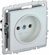 BRITE Розетка 1-местная без заземления без защитных шторок 10А РС10-1-0-БрЖ жемчуг IEK, BR-R10-10-K36 BRITE Розетка 1-местная без заземления без защитных шторок 10А РС10-1-0-БрЖ жемчуг IEK, BR-R10-10-K36