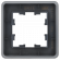 IEK BRITE Рамка 1-местная РУ-1-2-Бр стекло графит RE , BR-M12-G-41-K53