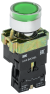 IEK Кнопка управления LAY5-BW3361 с подсветкой зеленый 1NO IEK, BBT50-BW-K06