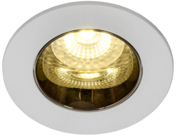 IEK LIGHTING Светильник 4106 встраиваемый поворотный под лампу GU10 белый/шоколад пластик IEK, LT-UVB0-4106-GU10-1-K30
