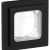 FLITE Рамка 1-местная IP55 Рпро-1-55-ФлЧ черный IEK, FI-M10-32-55-K02
