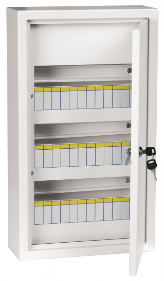 IEK TITAN 3 Корпус металлический ЩРн-36 (540х310х120мм) IP31 белый IEK, MKM13-N-36-31-Z