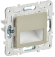 IEK SKANDY Подсветка LED встраиваемая SK-L01B бежевый , SK-FL20-K10