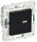 IEK SKANDY Розетка USB A+C 3,1А SK-R14Bl черный , SK-U22-D31-K02 IEK SKANDY Розетка USB A+C 3,1А SK-R14Bl черный , SK-U22-D31-K02