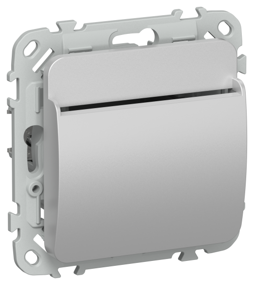 IEK FLITE Выключатель карточный 30А ВК-0-ФлА алюминий IEK, FI-V11-0-10-K47