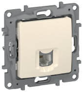 IEKETIKA Розетка телефонная RJ11 6723401 слоновая кость IEK