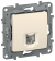 IEK IEKETIKA Розетка телефонная RJ11 6723401 слоновая кость IEK
