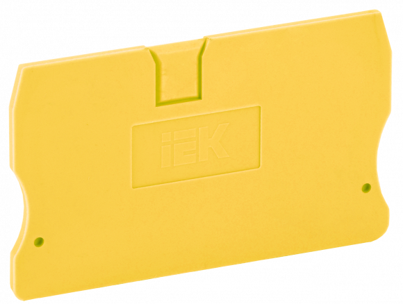 IEK Заглушка для КПИ 2в-1,5/2,5 желтая IEK, YZN11D-ZGL-002-K05