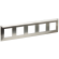 IEK SKANDY Рамка 5-местная SK-F35N металл никель , SK-M52-M-K50