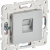 SKANDY Розетка компьютерная RJ45 кат.6 SK-K02S серебряный IEK, SK-K10-2-K23