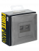 IEK FORTE&PIANO Розетка двойная RJ11+RJ45 кат.5E FP535 сталь , FP-KT20-O-1-K46