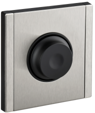 FORTE&PIANO Светорегулятор поворотно-нажимной 600Вт FP754M металл никель IEK, FP-D20-0600-M-K50