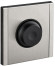 IEK FORTE&PIANO Светорегулятор поворотно-нажимной 600Вт FP754M металл никель IEK, FP-D20-0600-M-K50