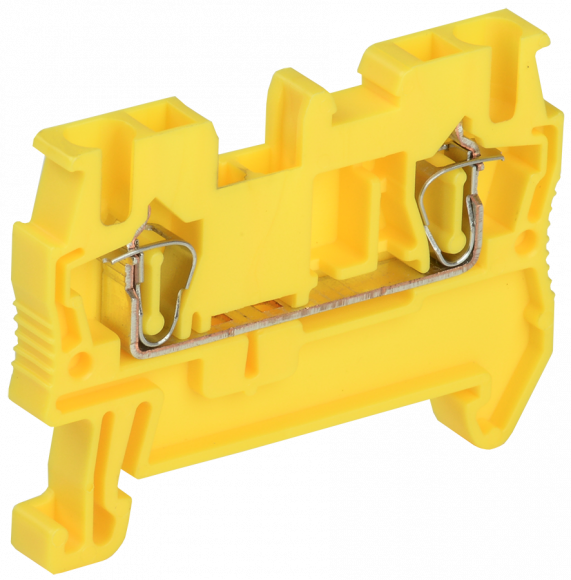 IEK Клемма пружинная КПИ 2в-2,5 31А желтый IEK, YZN11-002-K05