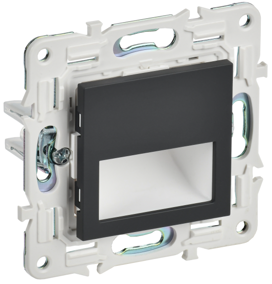 IEK SKANDY Подсветка LED встраиваемая SK-L01G графит , SK-FL20-K53