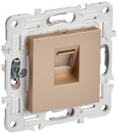 SKANDY Розетка компьютерная RJ45 кат.6 SK-K02Sa песочный , SK-K10-2-K98