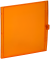 IEK TEKFOR Дверца для корпуса пластикового КМПн-54 IP65 оранжевая прозрачная IEK, TF-KP72D-DV-54-K09