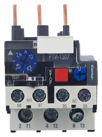 IEK Реле РТИ-1307 электротепловое 1,6-2,5А IEK, DRT10-D016-D025