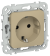 IEK FLITE Розетка с заземлением с защитными шторками 16А РСш11-0-ФлХ хаки IEK, FI-R14-16-K59
